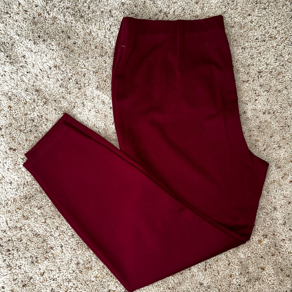 Red pants